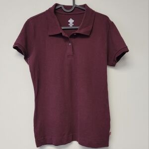 Dickies Polo Girls Top burgundy XL